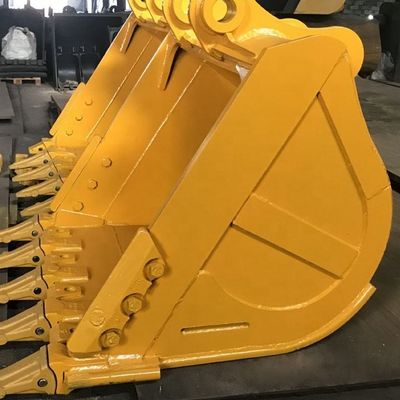 Тяжелая стальная экскаваторная выкопательная ведра 1 кубический метр вместимость Поверхность с покрытием порошками